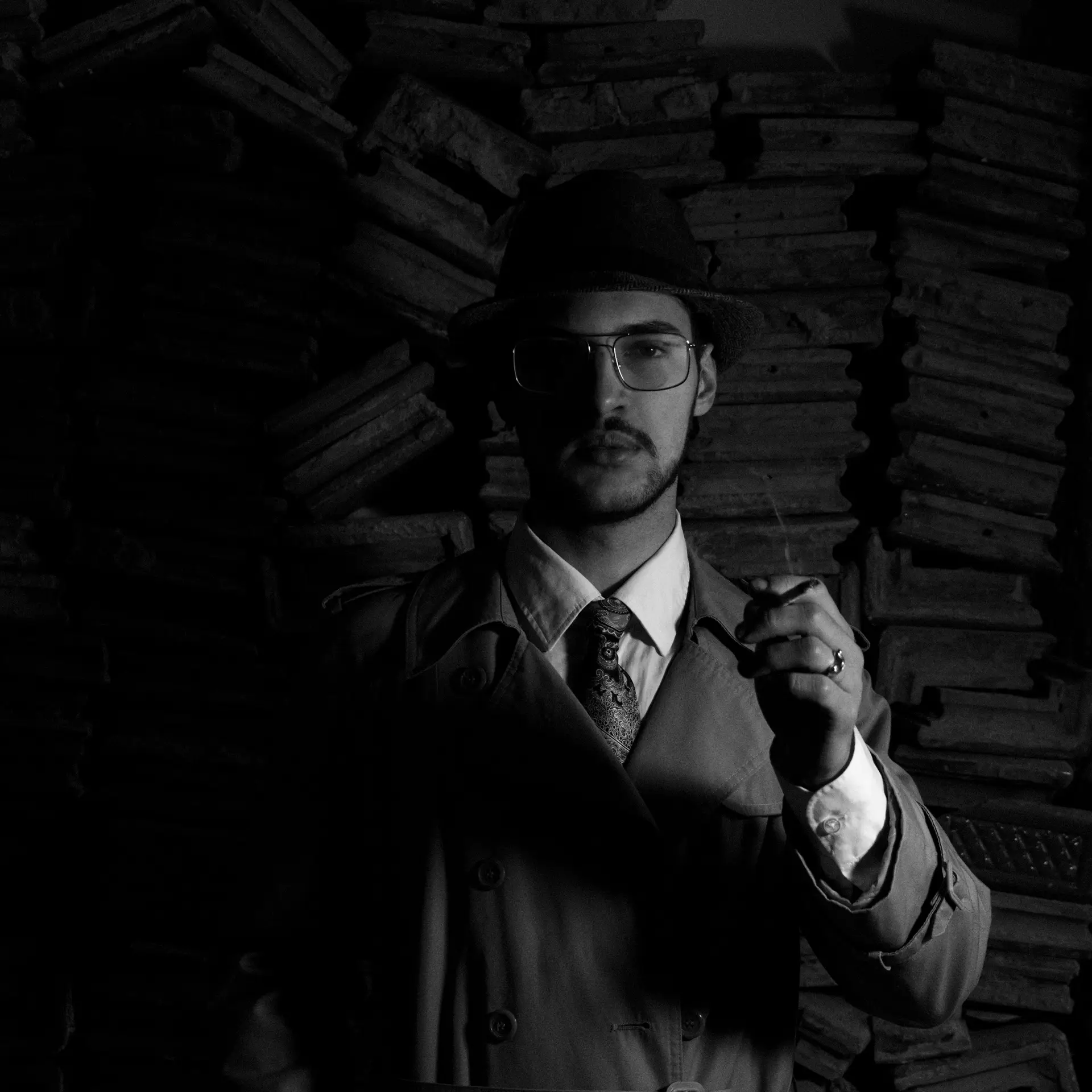 Atmosphärischer Noir-Protagonist