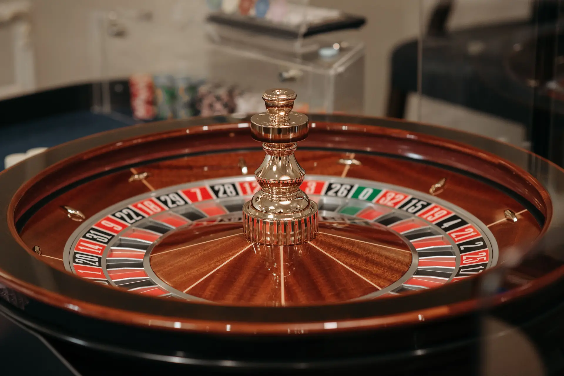 Klassisches Casino-Interieur